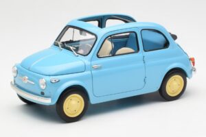 Fiat Nuova 500 チェレステ ブルー Kyosho 1:18