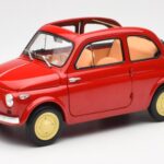 Fiat Nuova 500 コーラル レッド Kyosho 1:18