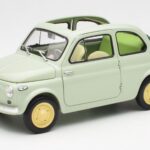 Fiat Nuova 500 クリア グリーン Kyosho 1:18