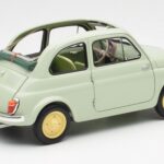 Fiat Nuova 500 クリア グリーン Kyosho 1:18 - image 3 of 8