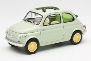 Fiat Nuova 500 クリア グリーン Kyosho 1:18