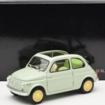 Fiat Nuova 500 クリア グリーン Kyosho 1:18 - image 8 of 8