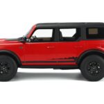 Ford Bronco 4-Door Wildtrak レッド GT Spirit 1:18 - image 3 of 5