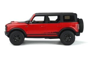Ford Bronco 4-Door Wildtrak レッド GT Spirit 1:18 GT360 レジン - 画像 3/5