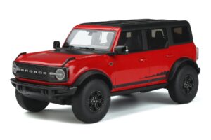 Ford Bronco 4-Door Wildtrak レッド GT Spirit 1:18