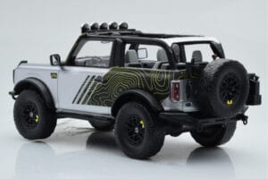 Ford Bronco RTR アイコニックシルバー GT Spirit 1:18 GT404 レジン - 画像 5/6