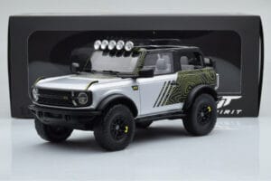 Ford Bronco RTR アイコニックシルバー GT Spirit 1:18 GT404 レジン - 画像 6/6