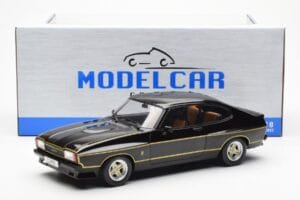 Ford Capri Mk2 X-Pack ブラック MCG 1:18 MCG18348 メタル - 画像 6/6
