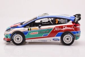 Ford Fiesta RS WRC Ford Abu Dhabi #3 M. Hirvonen / J. Lehtinen Winner Rally Australia 2011 Minichamps 1:18 151110803 メタル - 画像 3/6