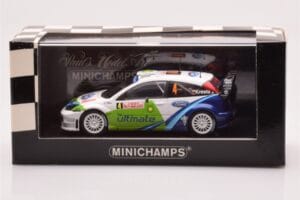 Ford Focus RS WRC #4 R. Kresta / J. Tomanek Rally Monte Carlo 2005 Minichamps 1:43 400058404 メタル - 画像 4/4