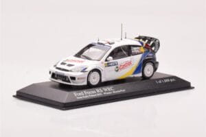 Ford Focus RS WRC #4 M. Martin / M. Park Neste Rally Finland Winners 2003 Minichamps 1:43 400038304 メタル - 画像 2/4