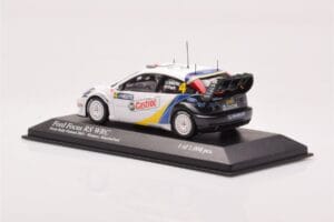 Ford Focus RS WRC #4 M. Martin / M. Park Neste Rally Finland Winners 2003 Minichamps 1:43 400038304 メタル - 画像 3/4