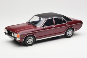 Ford Granada Mk1 メタリックダークレッド マットブラック MCG 1:18