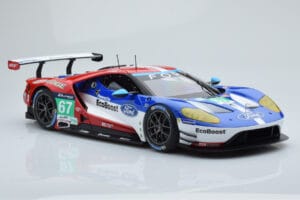 Ford GT Chip Ganassi Racing UK #67 M. Franchitti / A. Priaulx / H. Tincknell 24 Hours of Le Mans 2016 Minichamps 1:18 1551686 - 画像 4/6
