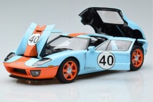 Ford GT Gulf Livery AUTOart 1:18 80513 メタル - 画像 2/8