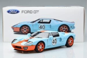 Ford GT Gulf Livery AUTOart 1:18 80513 メタル - 画像 8/8