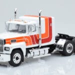 Ford LTL 9000 ホワイト レッド オレンジ IXO 1:43