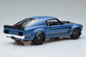 Ford Mustang Boss Cobra Ruffian Cars ブルー GT Spirit 1:18 GT426 レジン - 画像 2/6