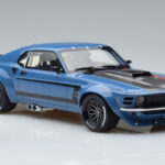 Ford Mustang Boss Cobra Ruffian Cars ブルー GT Spirit 1:18 - image 4 of 6