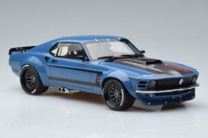 Ford Mustang Boss Cobra Ruffian Cars ブルー GT Spirit 1:18 GT426 レジン - 画像 4/6