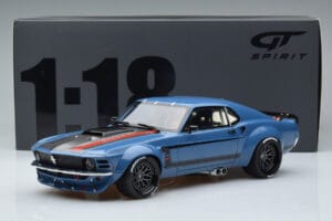 Ford Mustang Boss Cobra Ruffian Cars ブルー GT Spirit 1:18 GT426 レジン - 画像 6/6