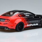 Ford Mustang S550 LB Works Liberty Walk Advan GT Spirit 1:18 KJ035 レジン - image 2 of 6