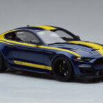 Ford Mustang S550 Shelby Super Snake ブルー GT Spirit 1:18 - image 4 of 6