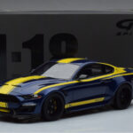 Ford Mustang S550 Shelby Super Snake ブルー GT Spirit 1:18 - image 6 of 6