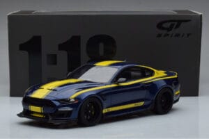 Ford Mustang S550 Shelby Super Snake ブルー GT Spirit 1:18 GT871 レジン - 画像 6/6