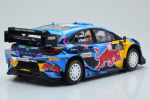 Ford Puma Rally1 WRC #7 P-L. Loubet / N. Gilsoul Rally Sweden 2023 IXO 1:18 18RMC154B メタル - 画像 2/6