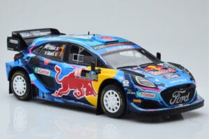 Ford Puma Rally1 WRC #7 P-L. Loubet / N. Gilsoul Rally Sweden 2023 IXO 1:18 18RMC154B メタル - 画像 4/6