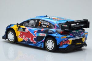 Ford Puma Rally1 WRC #7 P-L. Loubet / N. Gilsoul Rally Sweden 2023 IXO 1:18 18RMC154B メタル - 画像 5/6