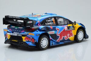 Ford Puma Rally1 WRC #8 O. Tanak / M. Jarveoja Winner Rally Sweden 2023 IXO 1:18 18RMC154A メタル - 画像 2/6