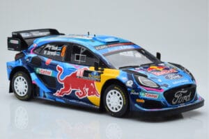 Ford Puma Rally1 WRC #8 O. Tanak / M. Jarveoja Winner Rally Sweden 2023 IXO 1:18 18RMC154A メタル - 画像 4/6