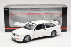 Ford Sierra RS RHD ホワイト Minichamps 1:18 150084070 メタル - 画像 8/8