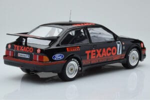 Ford Sierra RS500 Cosworth Texaco #7 K. Ludwig / K. Niedzwiedz / T. Boutsen 24 Hours of Spa 1987 IXO 1:18 18RMC051B メタル - 画像 2/6
