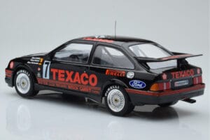 Ford Sierra RS500 Cosworth Texaco #7 K. Ludwig / K. Niedzwiedz / T. Boutsen 24 Hours of Spa 1987 IXO 1:18 18RMC051B メタル - 画像 5/6