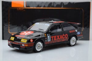 Ford Sierra RS500 Cosworth Texaco #7 K. Ludwig / K. Niedzwiedz / T. Boutsen 24 Hours of Spa 1987 IXO 1:18 18RMC051B メタル - 画像 6/6