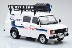 Ford Transit Mk2 Van Team David Jones Rally Assistance IXO 1:18 18RMC033XE メタル - 画像 4/6