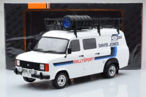 Ford Transit Mk2 Van Team David Jones Rally Assistance IXO 1:18 18RMC033XE メタル - 画像 6/6