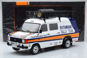Ford Transit Mk2 Van Team Rothmans Rally Assistance IXO 1:18 18RMC057XE メタル - 画像 6/6