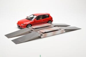 Honda Civic EG6 VTEC レッド LCD 1:18 LCD18018-RE メタル - 画像 2/11
