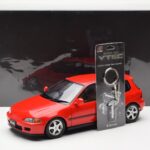 Honda Civic EG6 VTEC レッド LCD 1:18 - image 11 of 11
