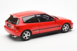 Honda Civic EG6 VTEC レッド LCD 1:18 LCD18018-RE メタル - 画像 4/11
