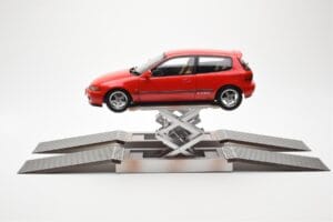 Honda Civic EG6 VTEC レッド LCD 1:18 LCD18018-RE メタル - 画像 6/11