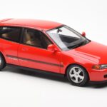 Honda Civic EG6 VTEC レッド LCD 1:18 - image 9 of 11