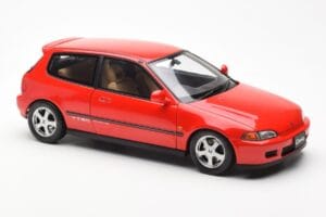 Honda Civic EG6 VTEC レッド LCD 1:18 LCD18018-RE メタル - 画像 9/11