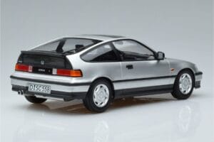 Honda CRX EF シルバー Norev 1:18 188011 メタル - 画像 2/6