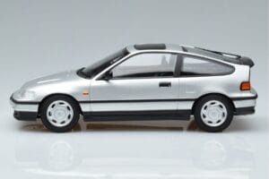 Honda CRX EF シルバー Norev 1:18 188011 メタル - 画像 3/6