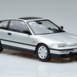 Honda CRX EF シルバー Norev 1:18 188011 メタル - image 4 of 6